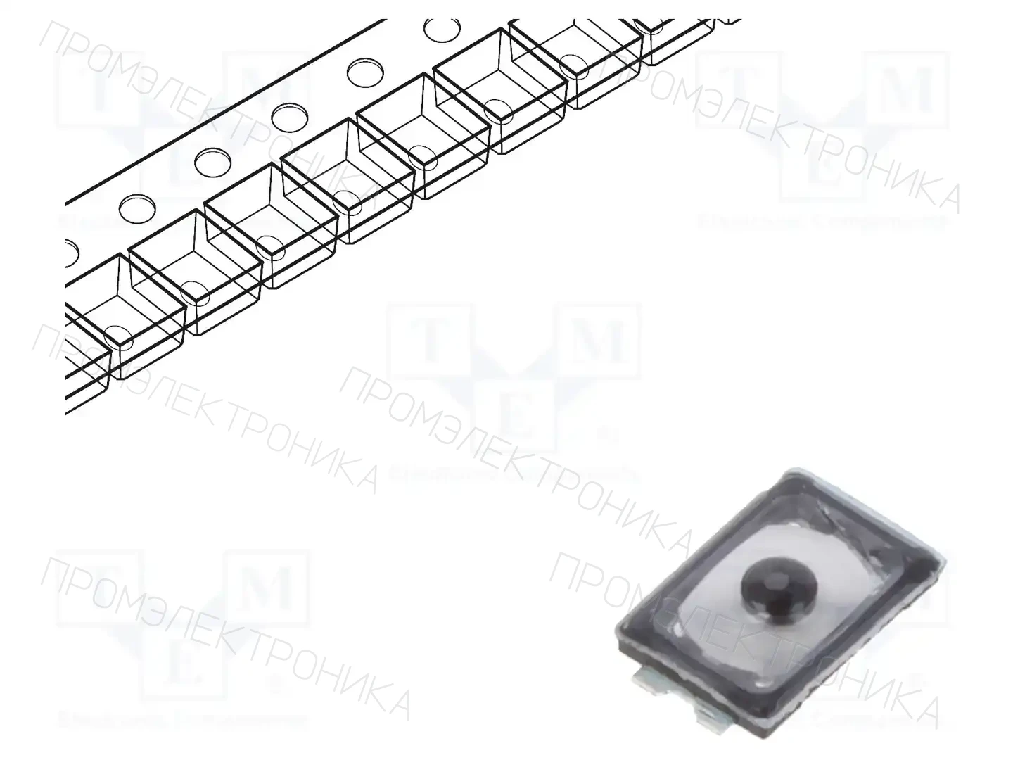 C&K KXT 331 LHS — Микропереключатели TACT