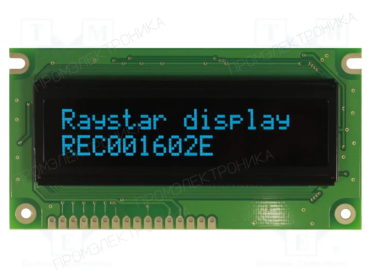 RAYSTAR OPTRONICS REC001602EBPP5N00100 — Дисплеи OLED буквенно-цифровые