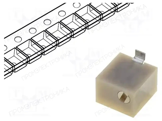 BOURNS 3214X-1-102E — Потенциометры SMD многооборотные