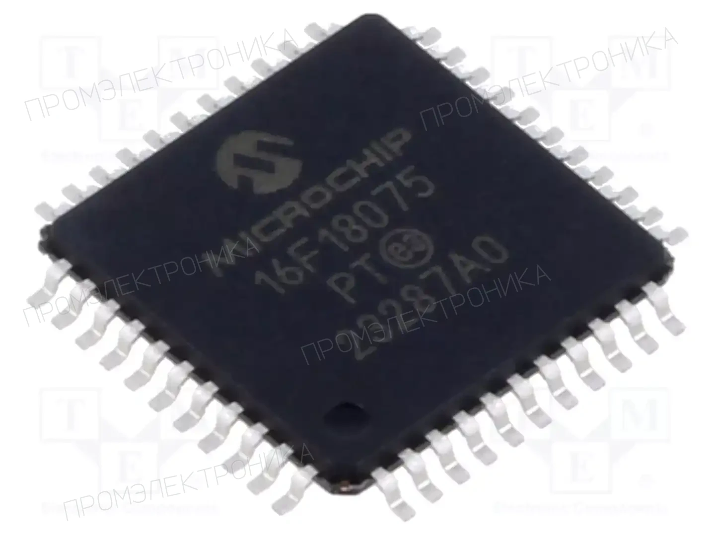 Microchip Technology PIC16F18075-E/PT — Линейка PIC 8-bit