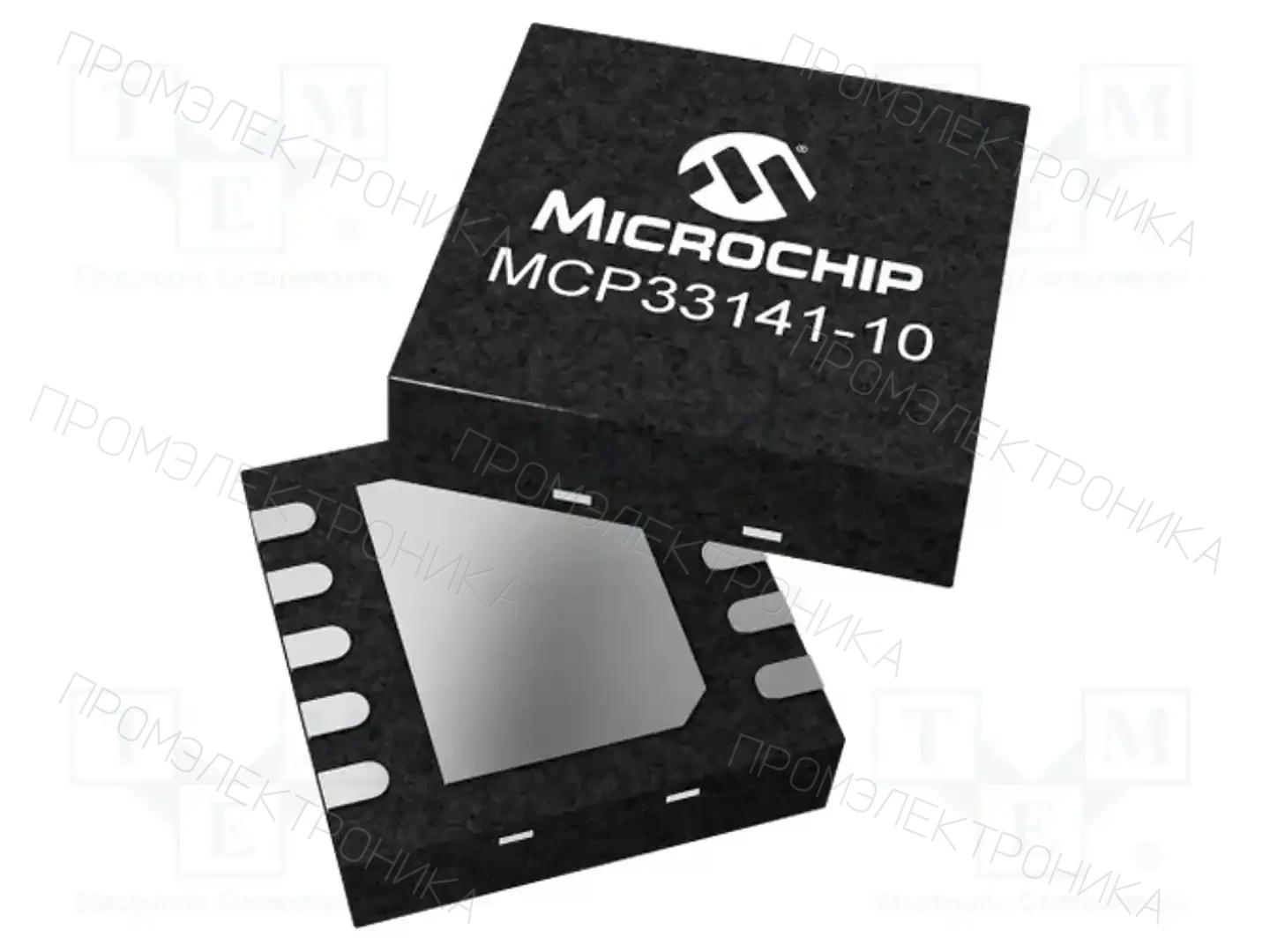 Microchip Technology MCP33141-10-E/MN — Преобразователи A/D - микросхемы