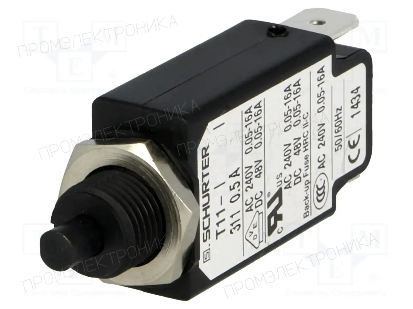 SCHURTER 4400.0344 — Выключатели максимального тока
