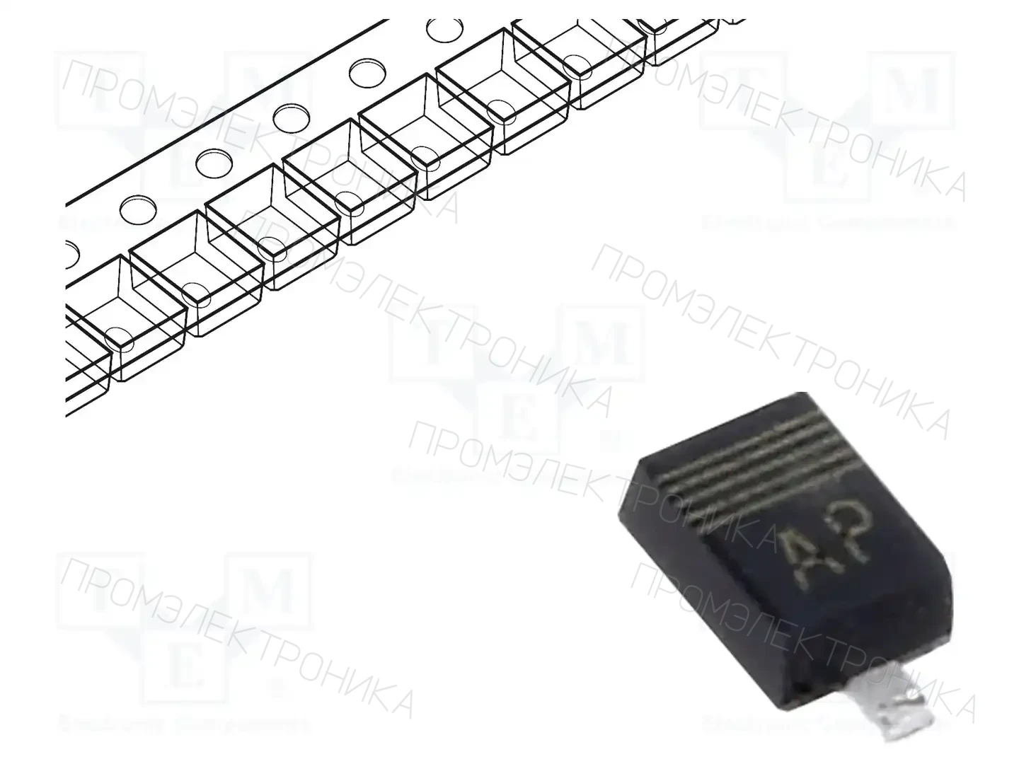 NEXPERIA BAT54J,115 — Диоды Шотки SMD