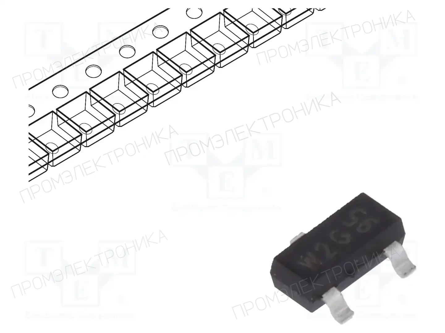 NEXPERIA PMBTA56,215 — Транзисторы PNP SMD