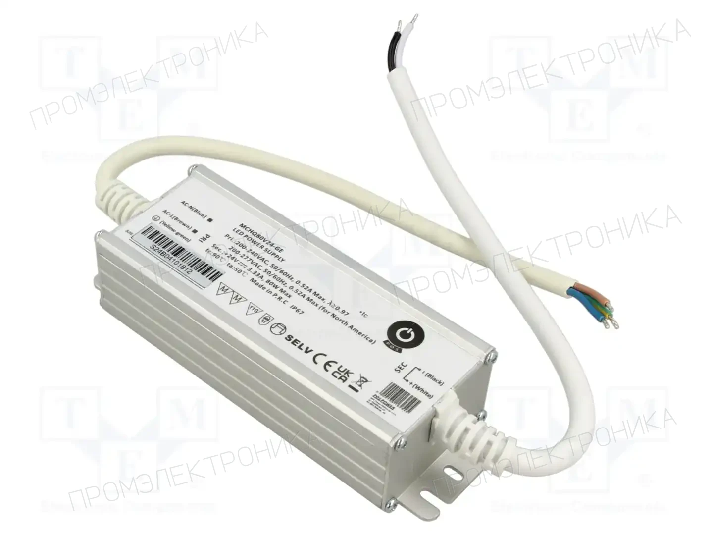 POS MCHQ80V24-GE — Блоки питания для LED