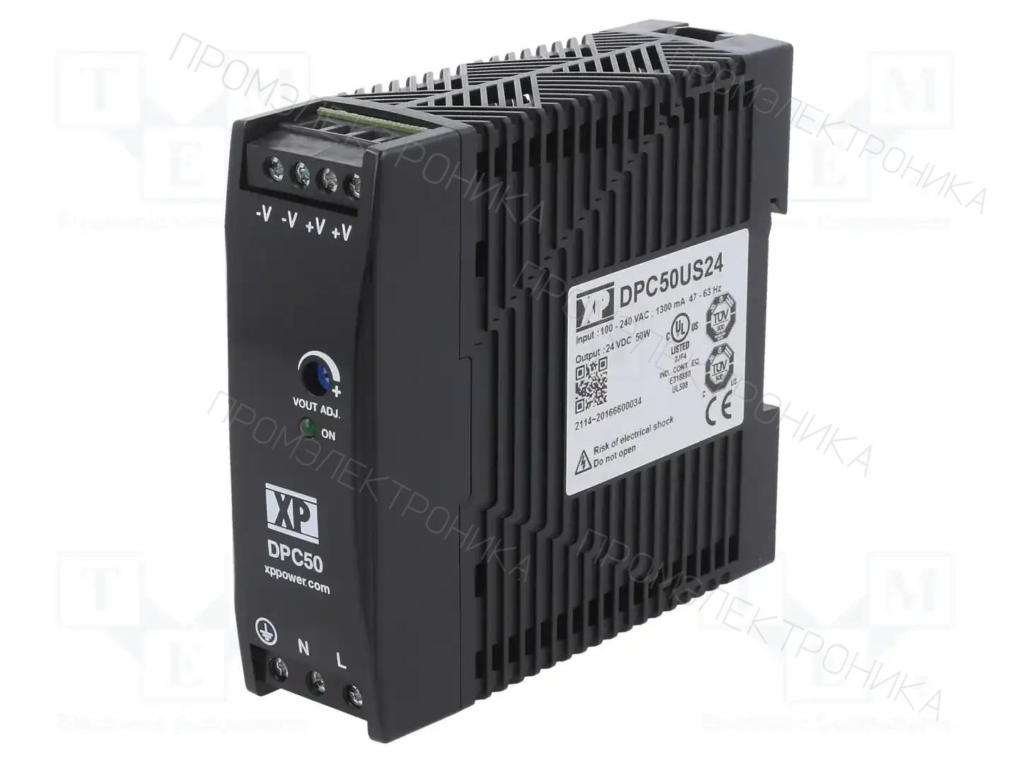 XP POWER DPC50US24 — Блоки питания на DIN-рейку