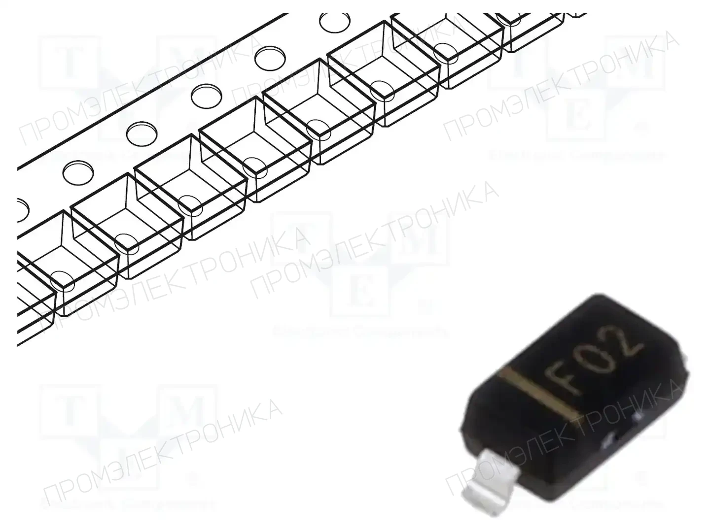 MICRO COMMERCIAL COMPONENTS MBRX120LF-TP — Диоды Шотки SMD