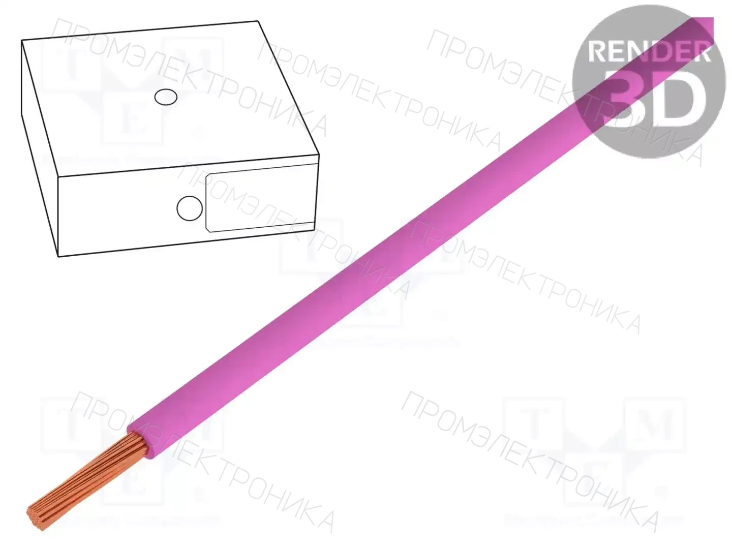 HELU 64084 — Провода одножильные - тросик