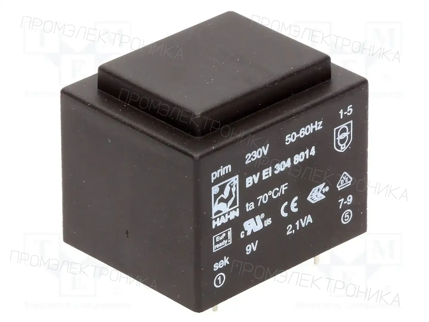 HAHN BV EI 304 8014 — Трансформаторы PCB