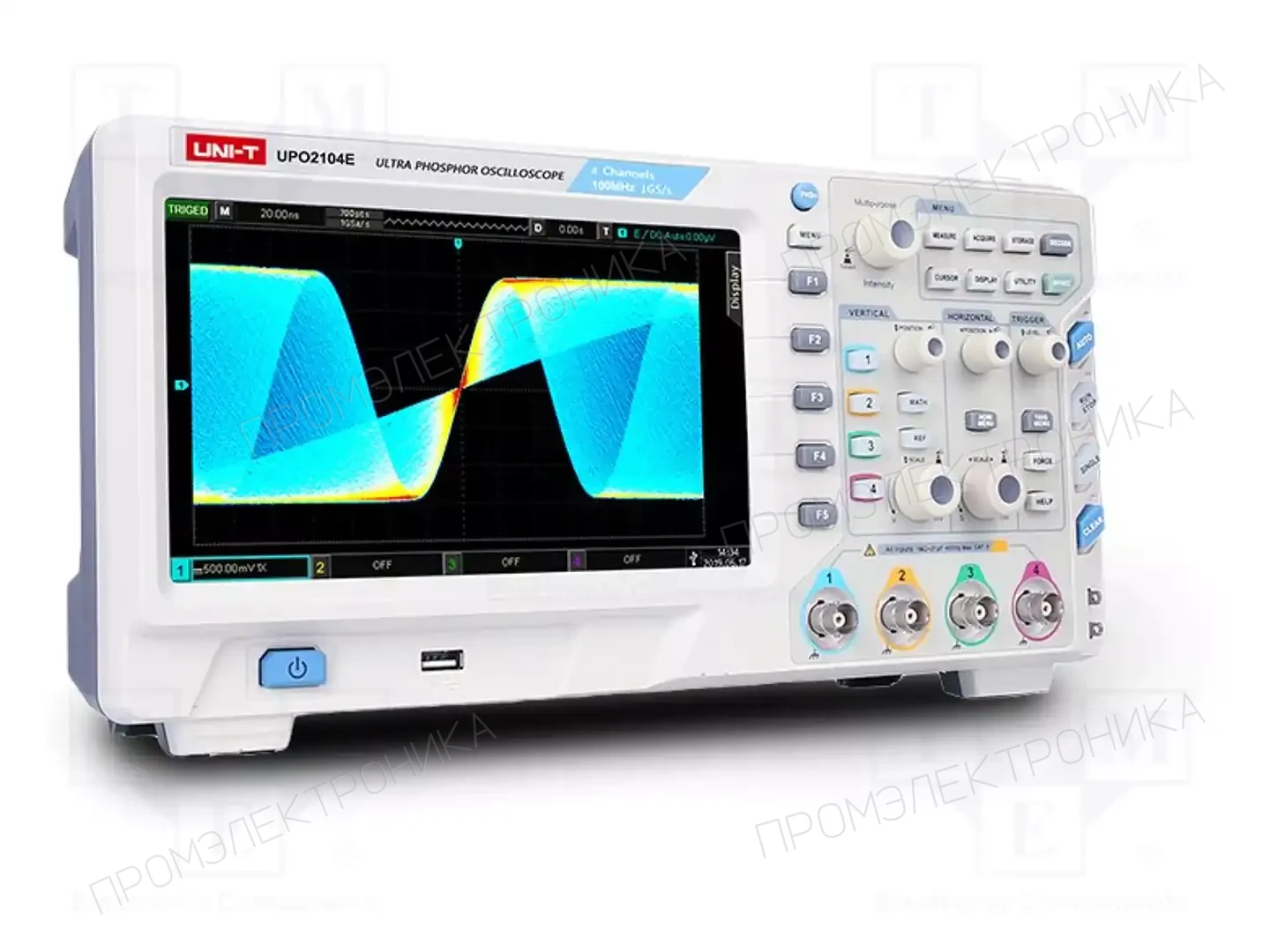 UNI-T UPO2074E — Осциллоскопы цифровые