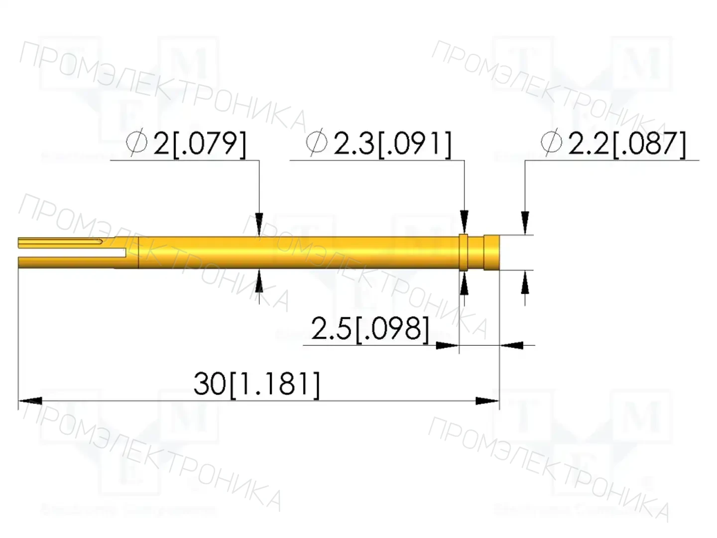 INGUN KS-VF25 — Гнёзда для измерительных щупов