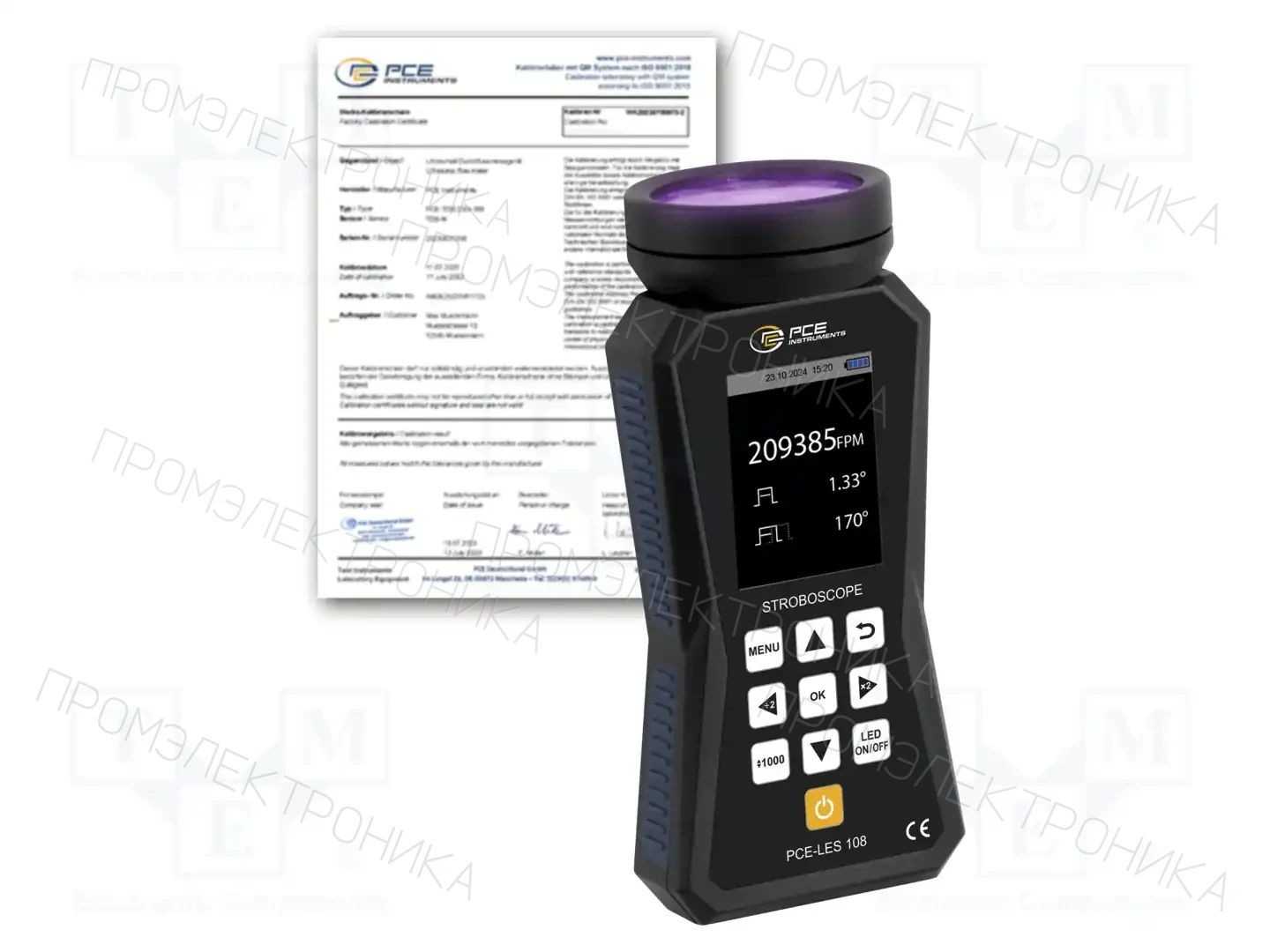 PCE INSTRUMENTS PCE-LES 108UV-385-ICA — Измерители автомобильные - остальные