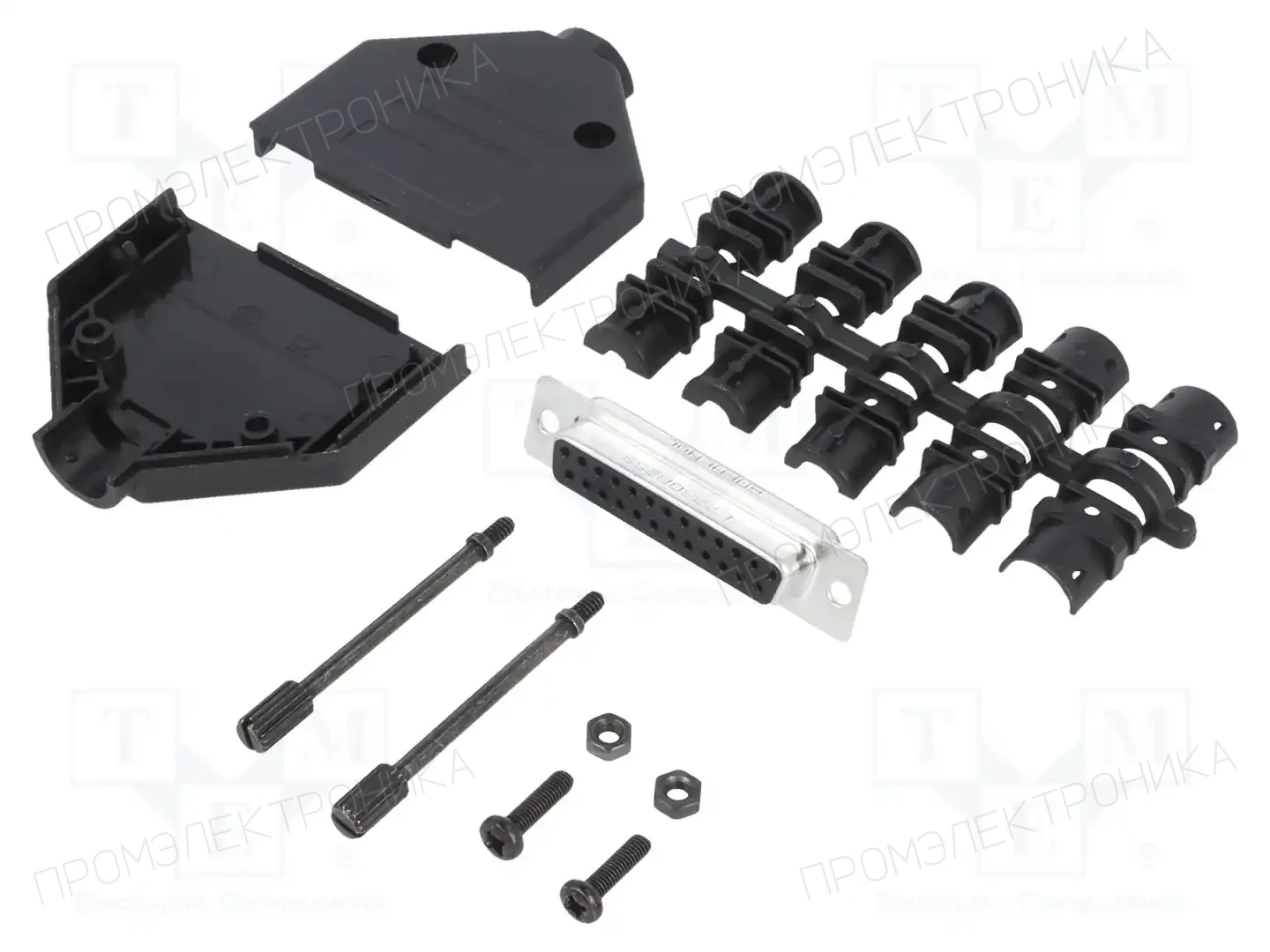 AMPHENOL COMMUNICATIONS SOLUTIONS L17DTPK-P-25+L77SDB25S — Комплектные штекеры D-Sub