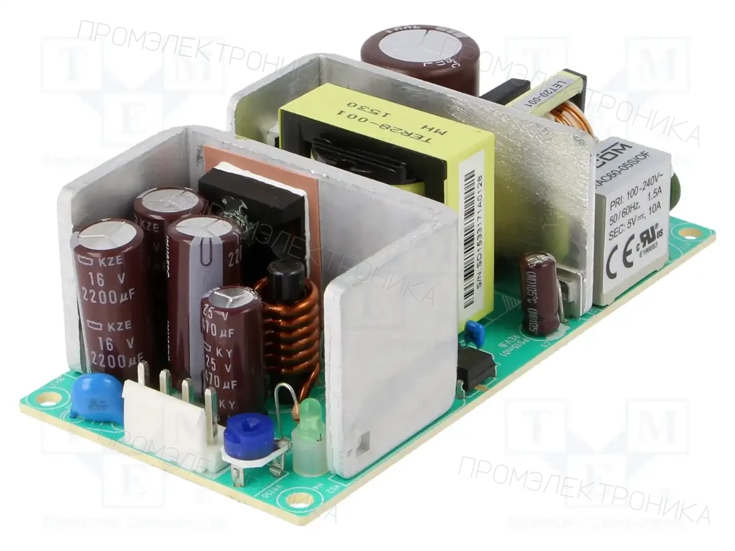RECOM RAC60-05S/OF — Открытые блоки питания
