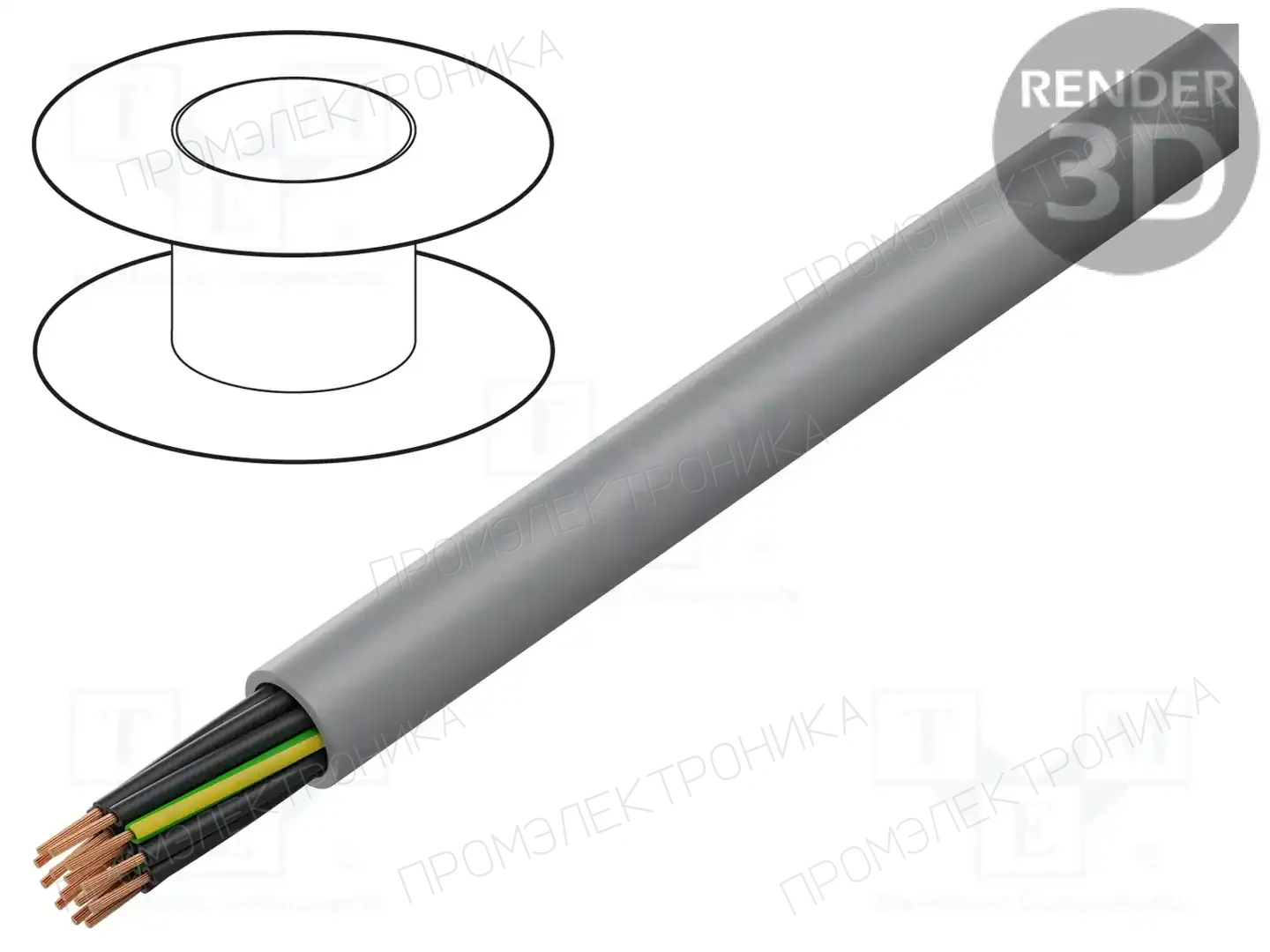 TECHNOKABEL 1763 015 10 — Провода многожильные неекранированные
