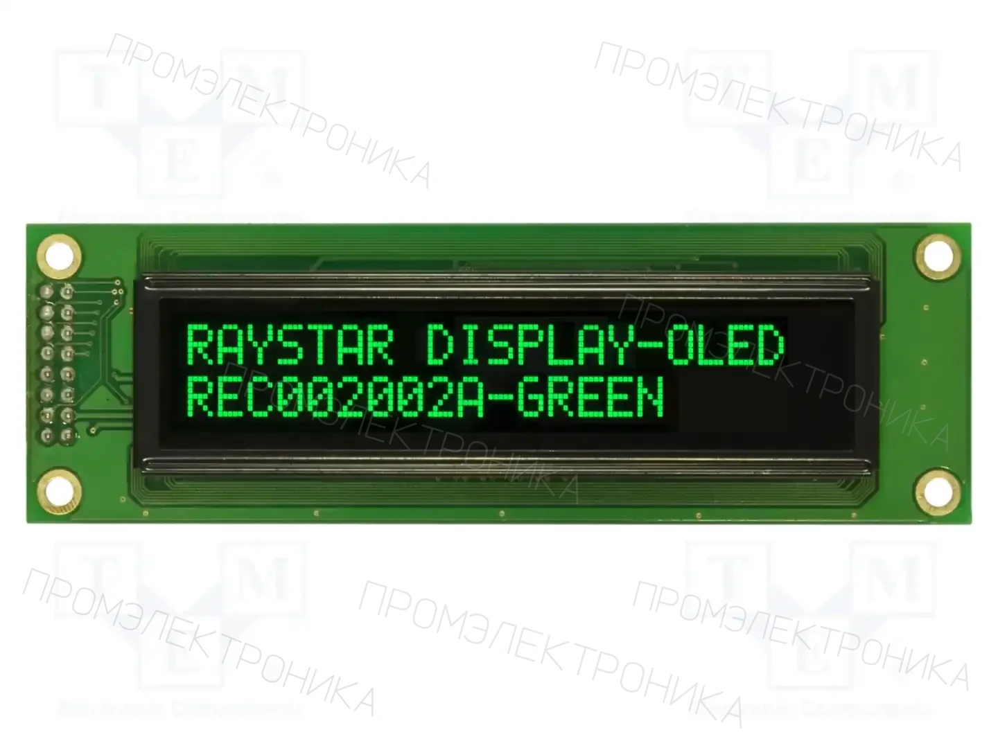 RAYSTAR OPTRONICS REC002002AGPP5N00100 — Дисплеи OLED буквенно-цифровые