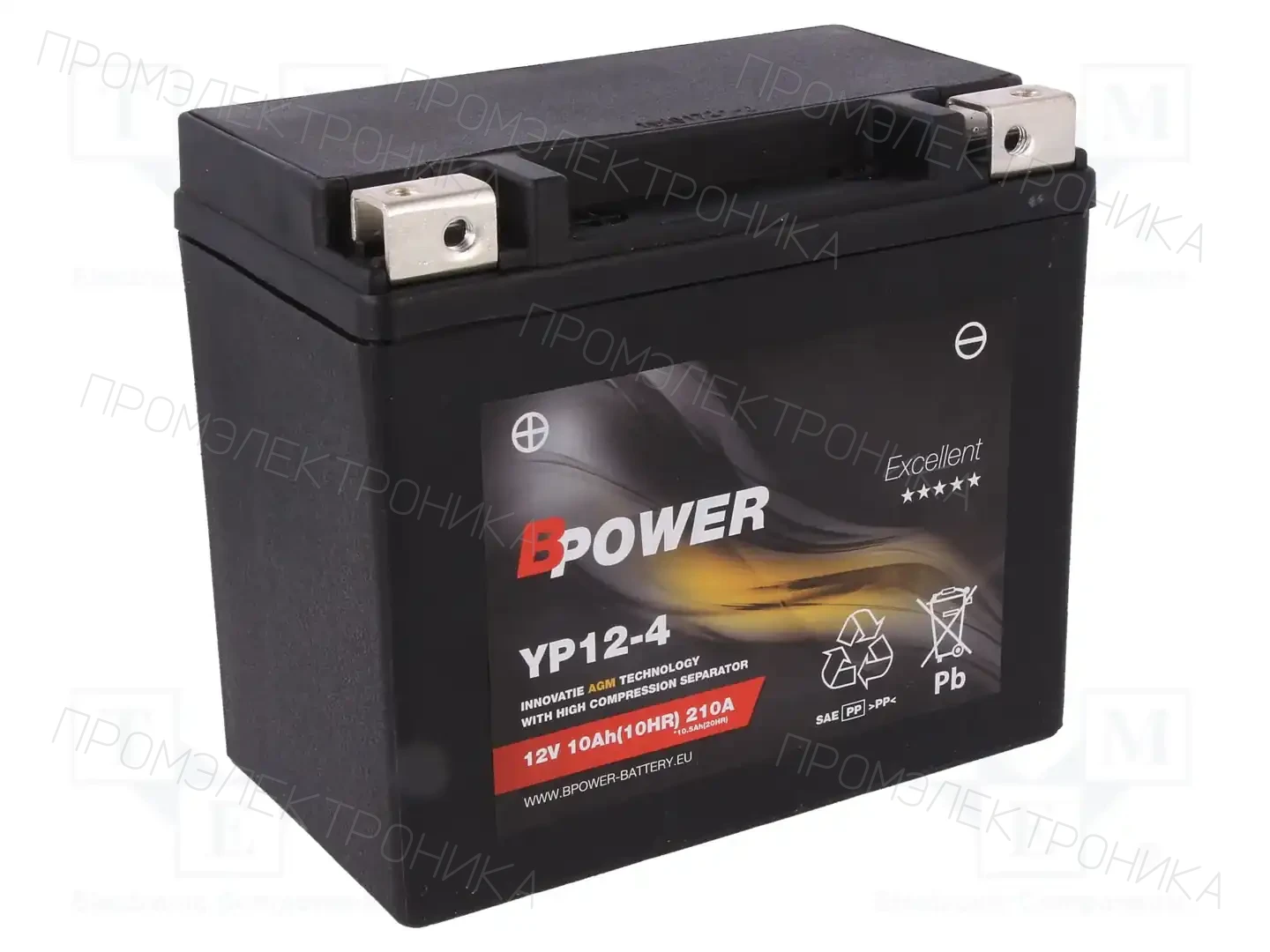 BPOWER YP12-4 — Аккумуляторы кислотные