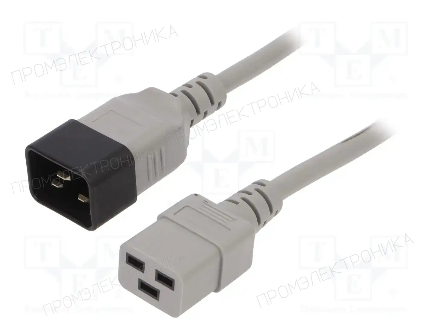 LIAN DUNG LT-550+549 H05VV-F 1.5/3C GRY 3M — Кабели питания компьютерные и универс