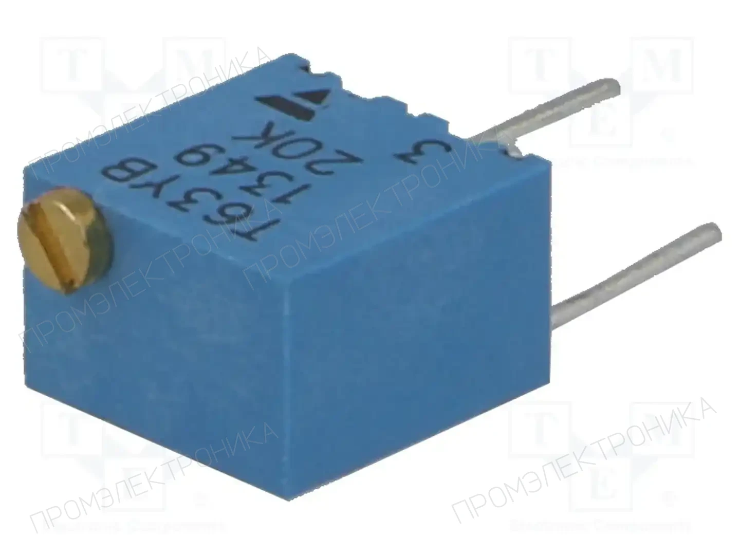 VISHAY T63YB203KT20 — Потенциометры THT многооборотные 1/4 дм