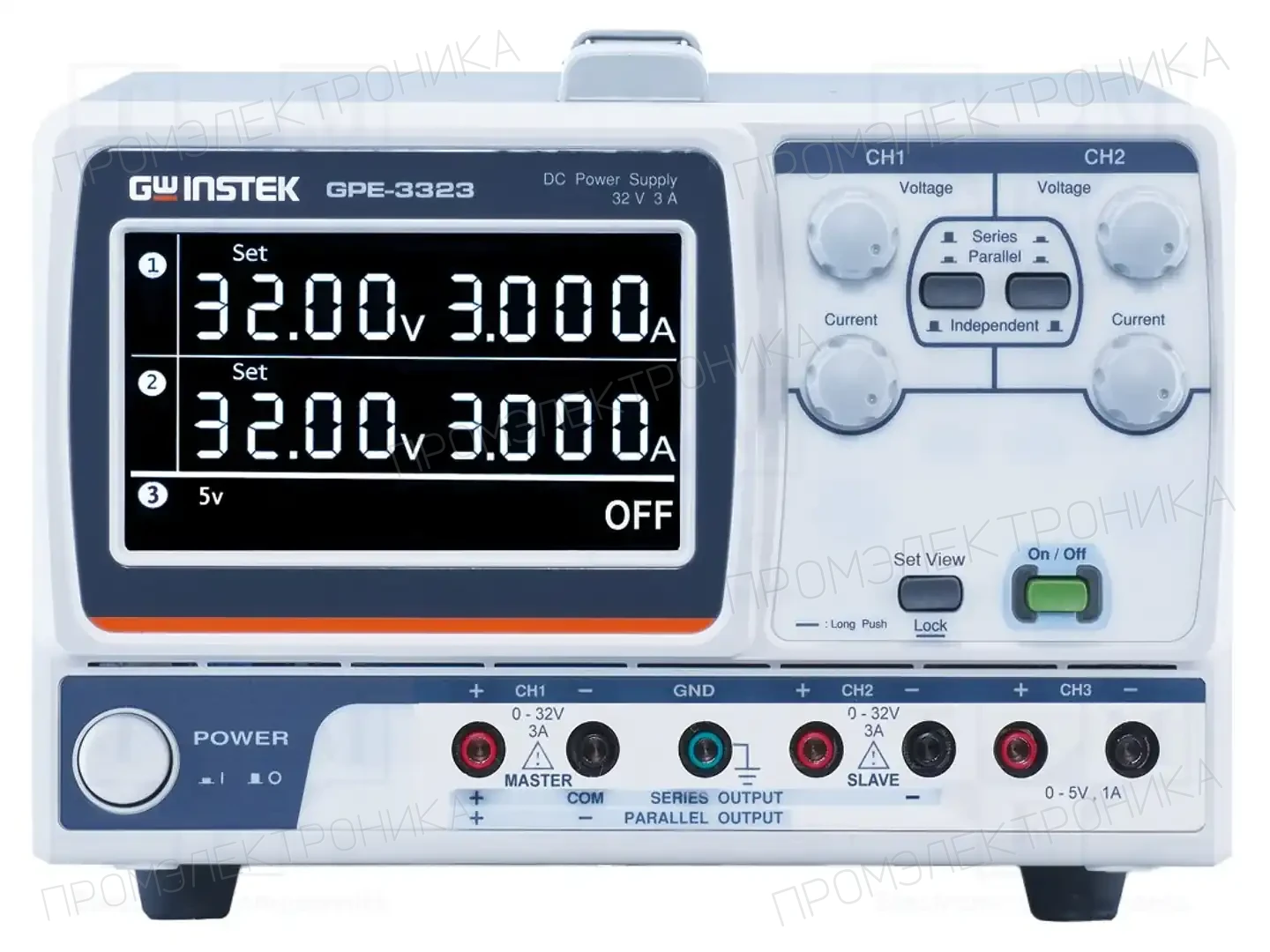 GW INSTEK GPE-1326 — Блоки питания одноканальные