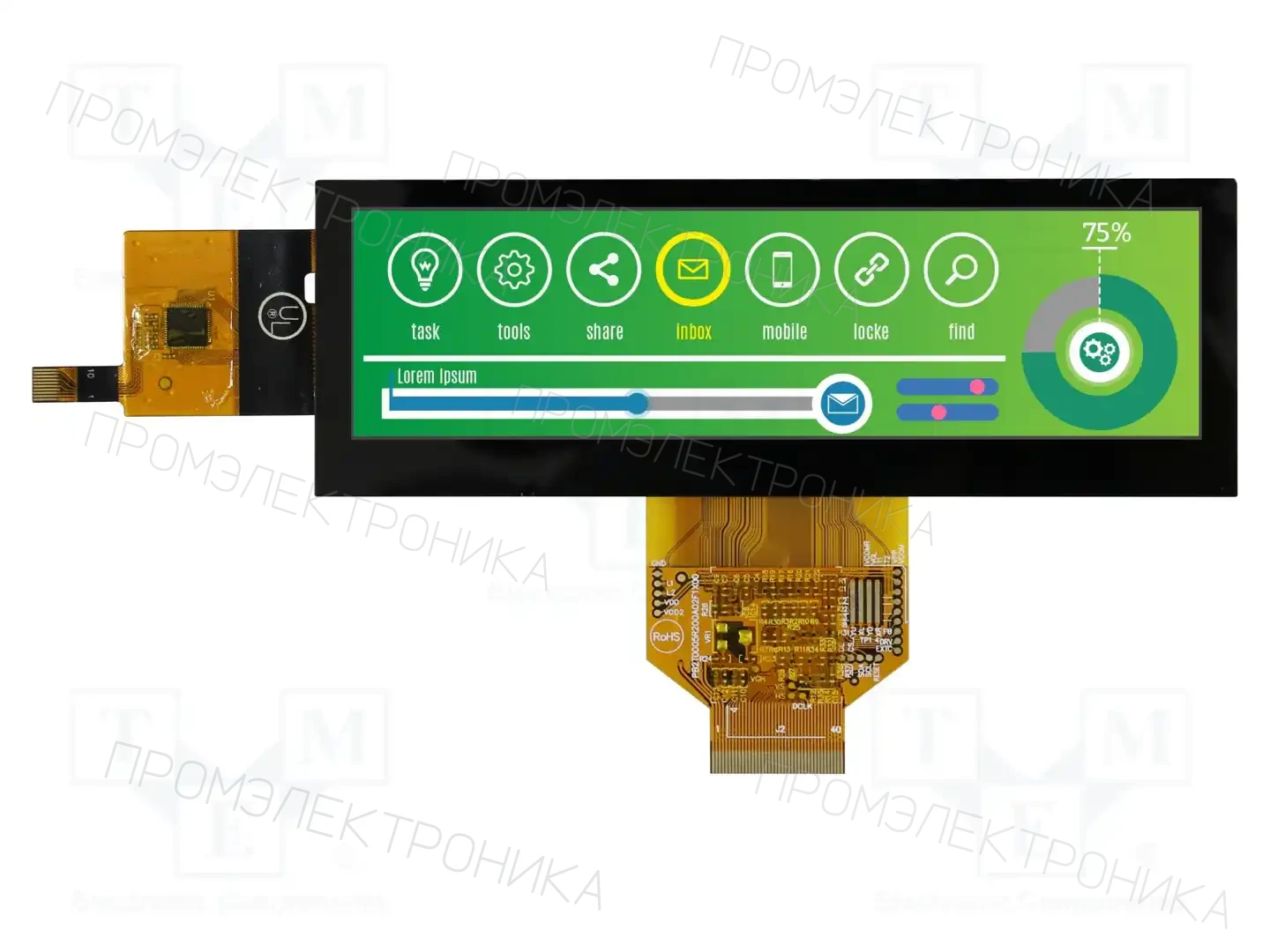 RAYSTAR OPTRONICS RFS520A-ALW-DNG — Дисплеи TFT