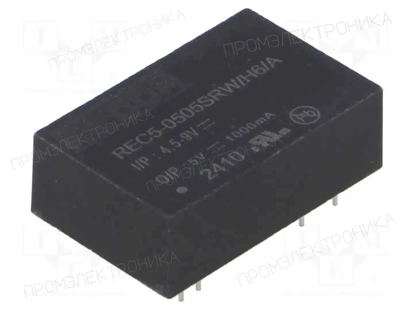 RECOM REC5-0505SRW/H6/A — Преобразователи DC/DC