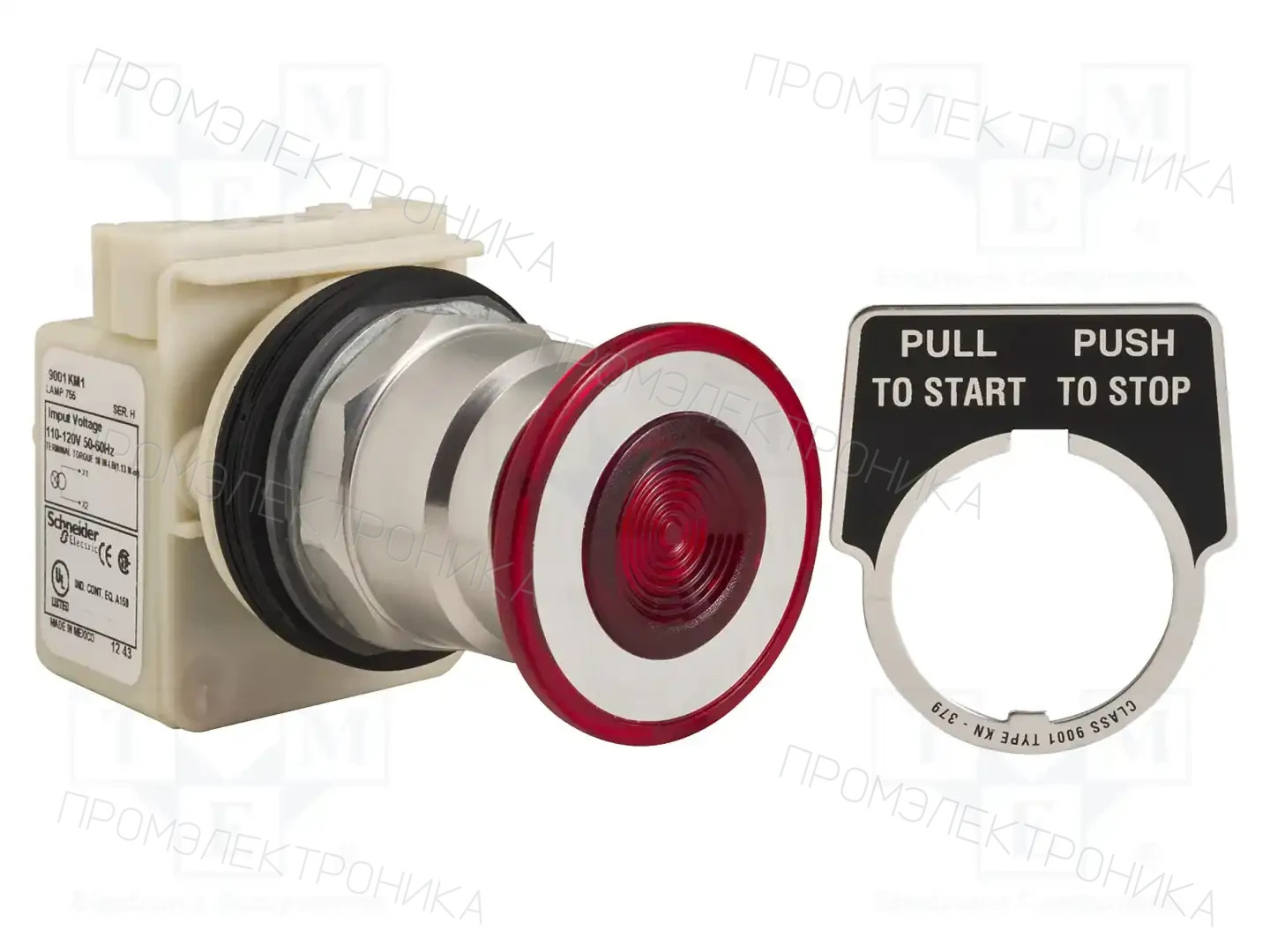 SCHNEIDER ELECTRIC 9001KR8P1RH25 — Переключатели панельные стандартные 30мм