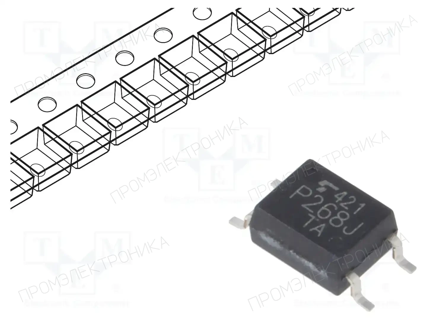 TOSHIBA TLP268J(E(T — Оптотриаки