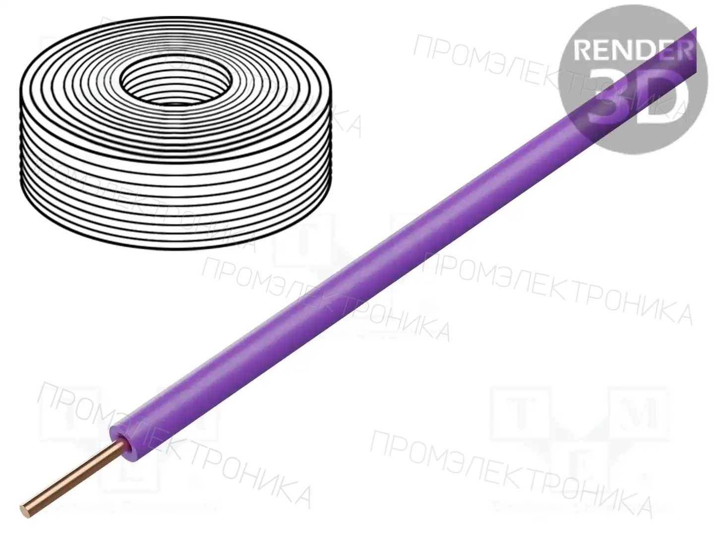 DONAU ELEKTRONIK 105-6 — Провода одножильные - проволока