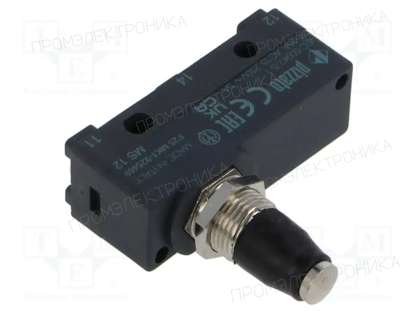 PIZZATO ELETTRICA MS 12 — Микропереключатели SNAP ACTION