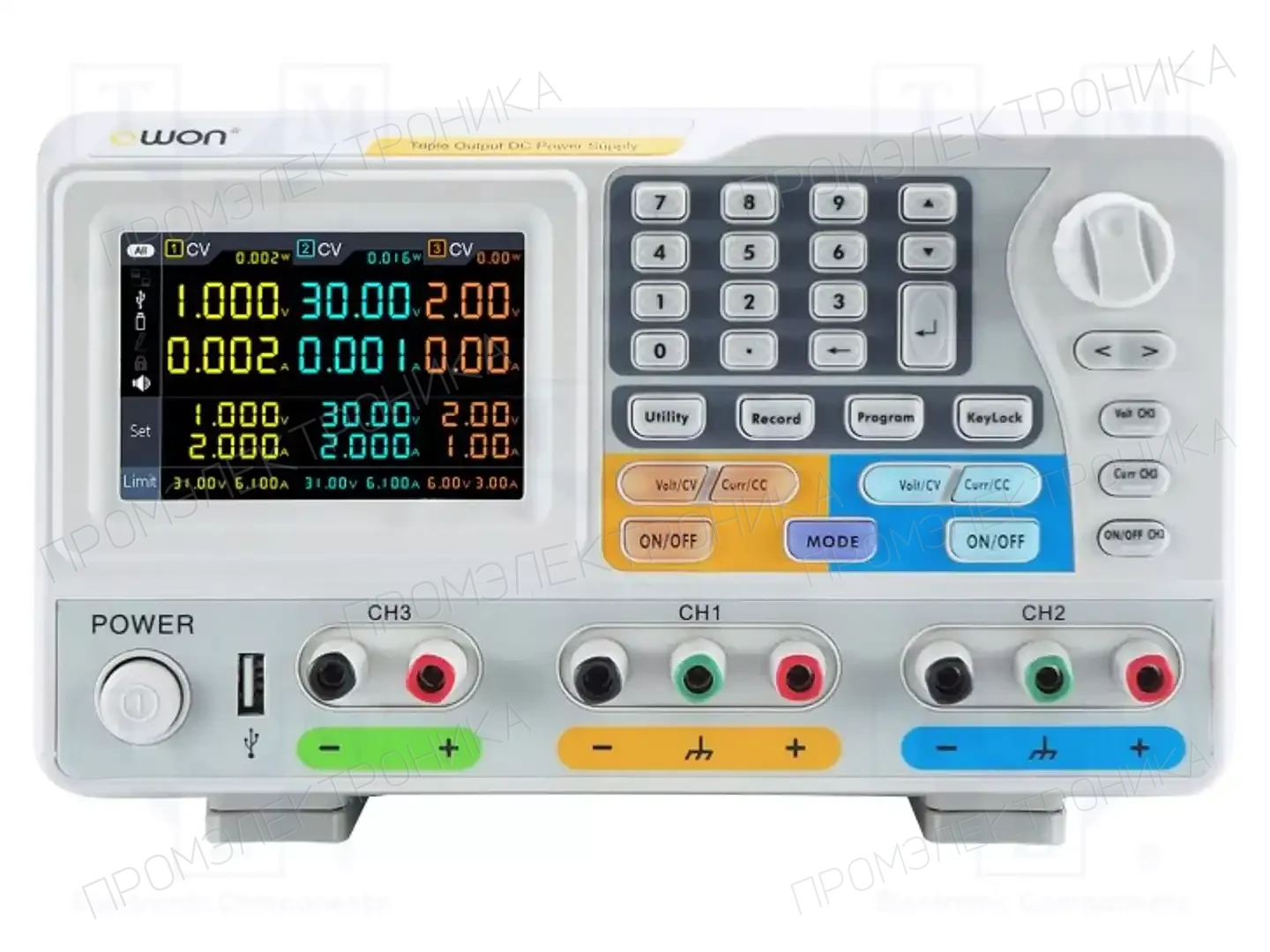 OWON ODP6033 — Блоки питания многоканальные