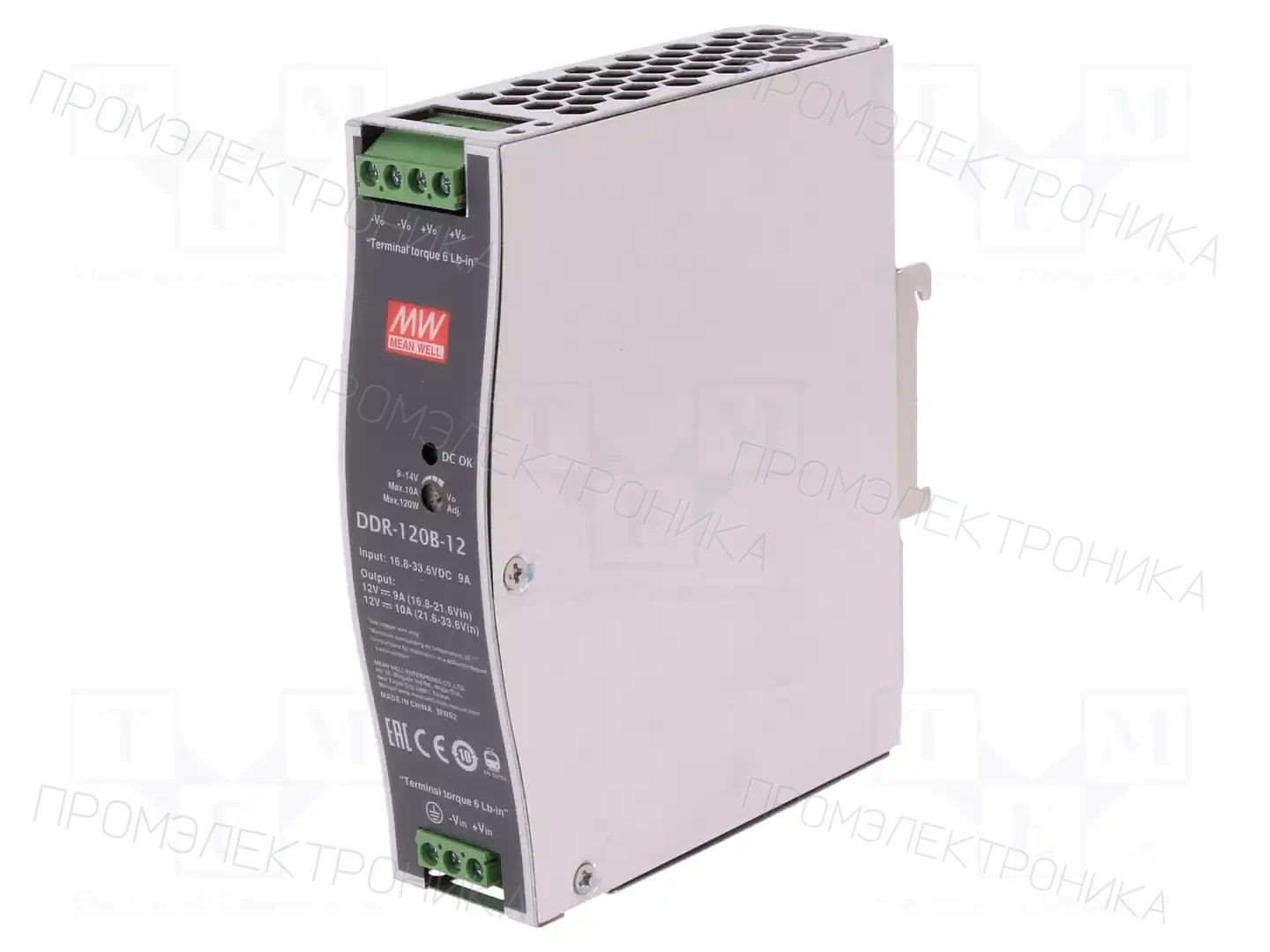 MEAN WELL DDR-120B-12 — Преобразователи DC/DC