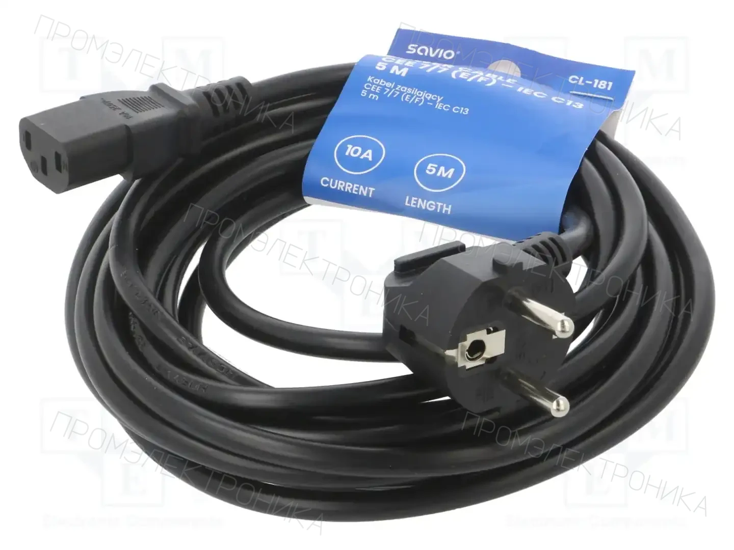 SAVIO CL-181 — Кабели питания компьютерные и универс