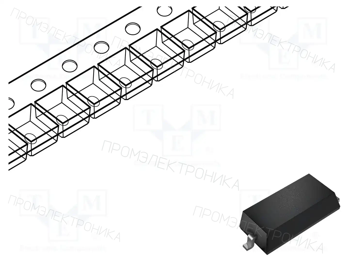 onsemi MM3Z15VC — Стабилитроны SMD