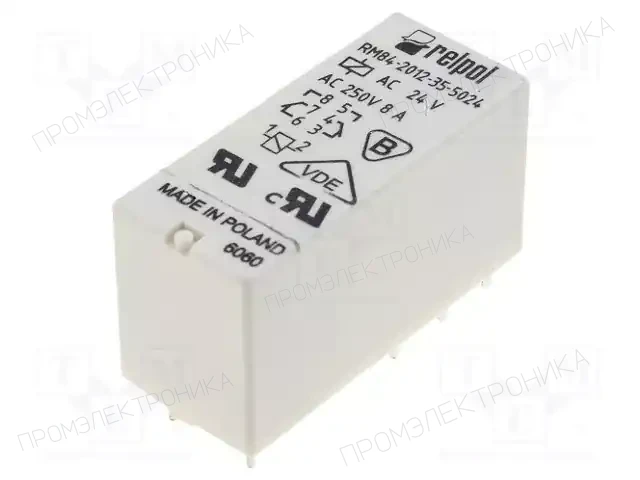 RELPOL RM84-2012-35-5024 — Реле электромагн. миниатюрные