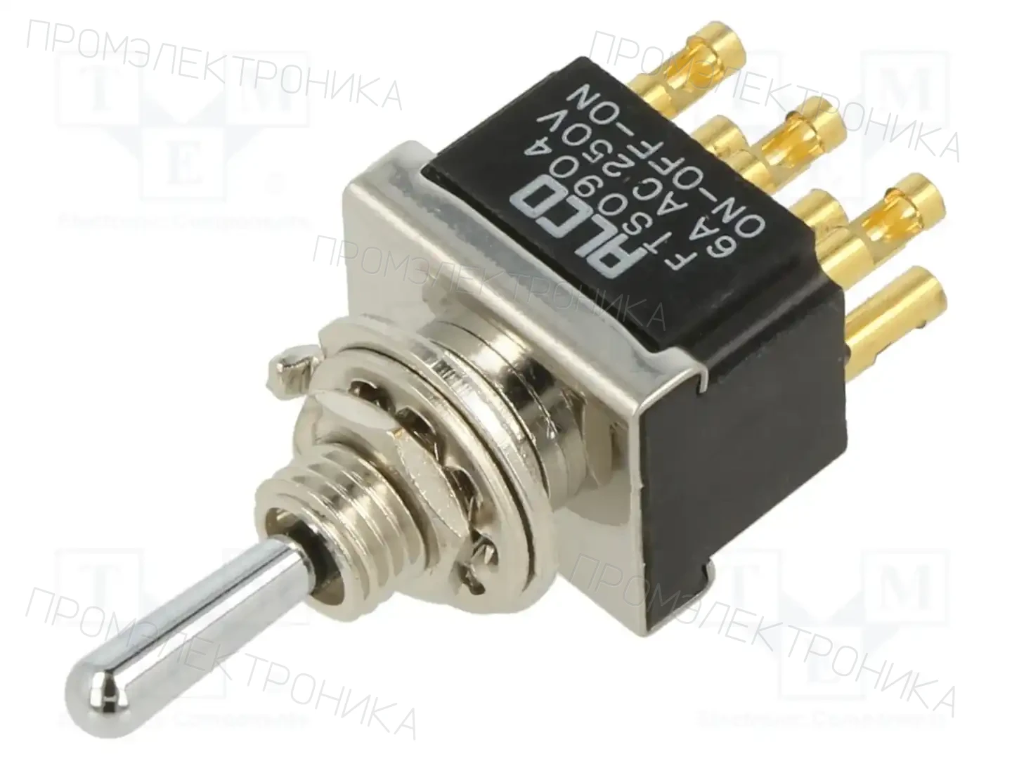 TE Connectivity 4-6437630-3 — Переключатели рычажные