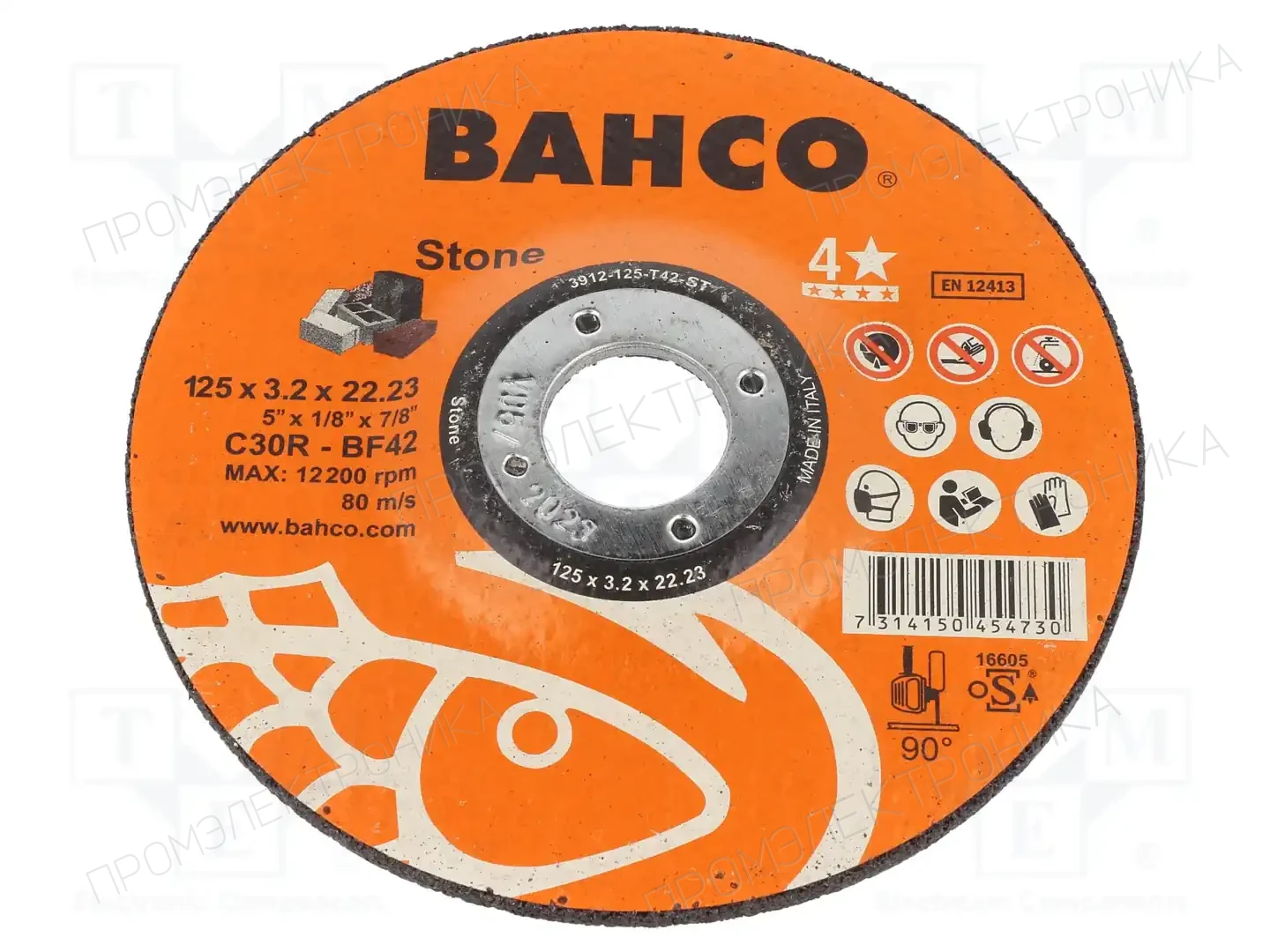 BAHCO 3911-125-T42-M — Диски для резки и шлифовки