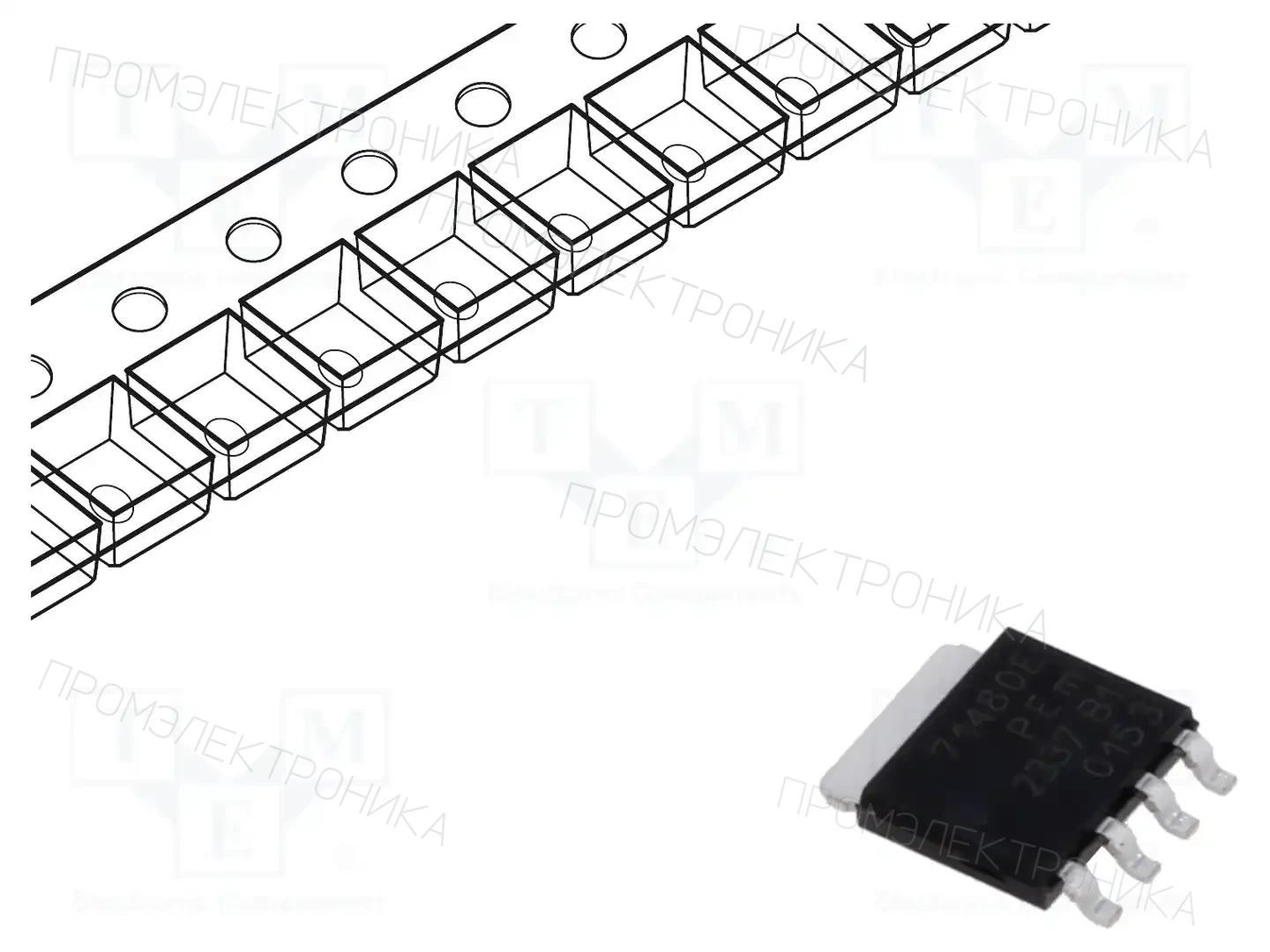 NEXPERIA BUK7Y14-80EX — Транзисторы с каналом N SMD