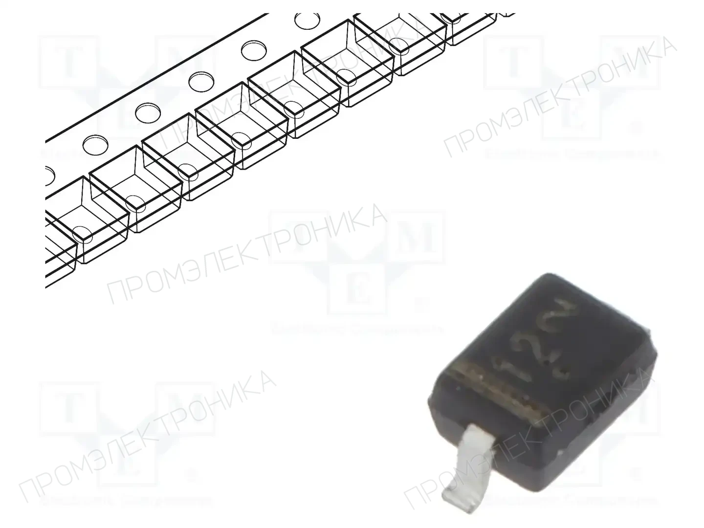 onsemi SZMM3Z27VT1G — Стабилитроны SMD