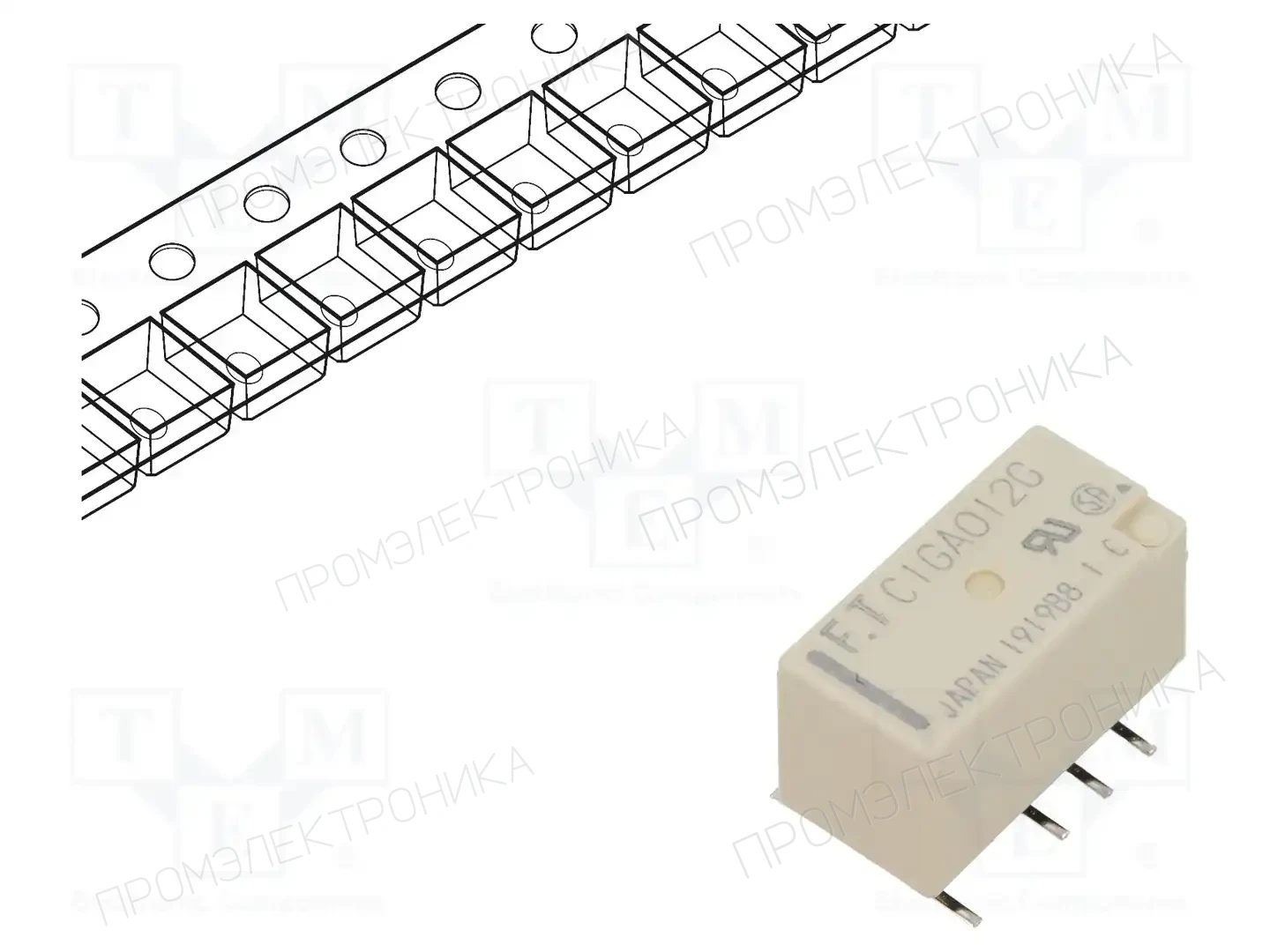 FCL Components FTR-C1GA012G-B05 — Реле электромагн. миниатюрные