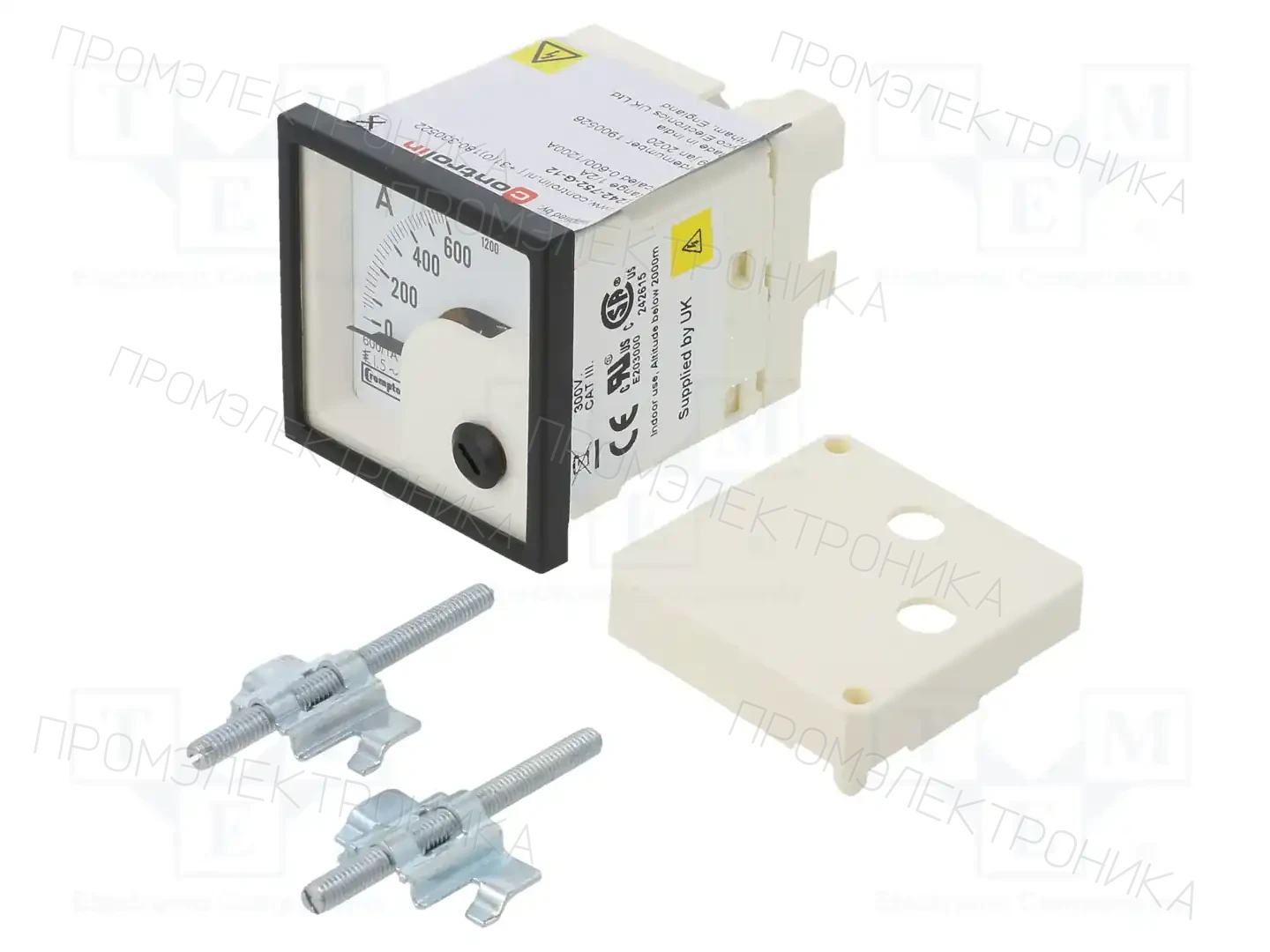 CROMPTON / TE CONNECTIVITY 039-90212-0000-1/2A-0-600/1200A-48X48MM — Амперметры