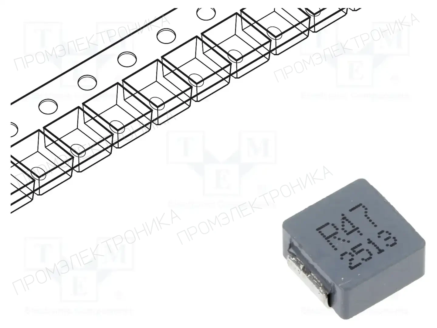 JANTEK JRPI0804M-R47M — Дроссели