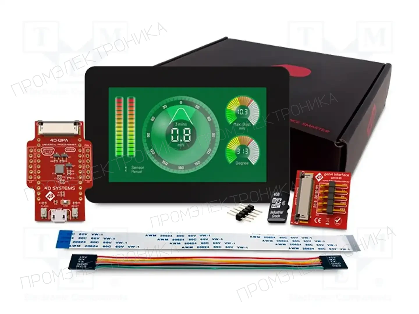 4D Systems SK-GEN4-70DCT-CLB-WVA — Интеллигентные дисплеи