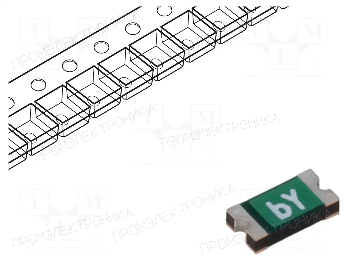 BEL FUSE 0ZCJ0012FF2E — Предохранители полимерные SMD
