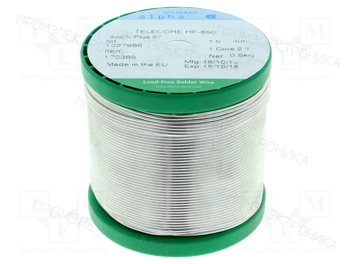ALPHA TELECORE HF-850 SNCX PLUS 07 1,0MM — Паяльные провода бессвинцовые