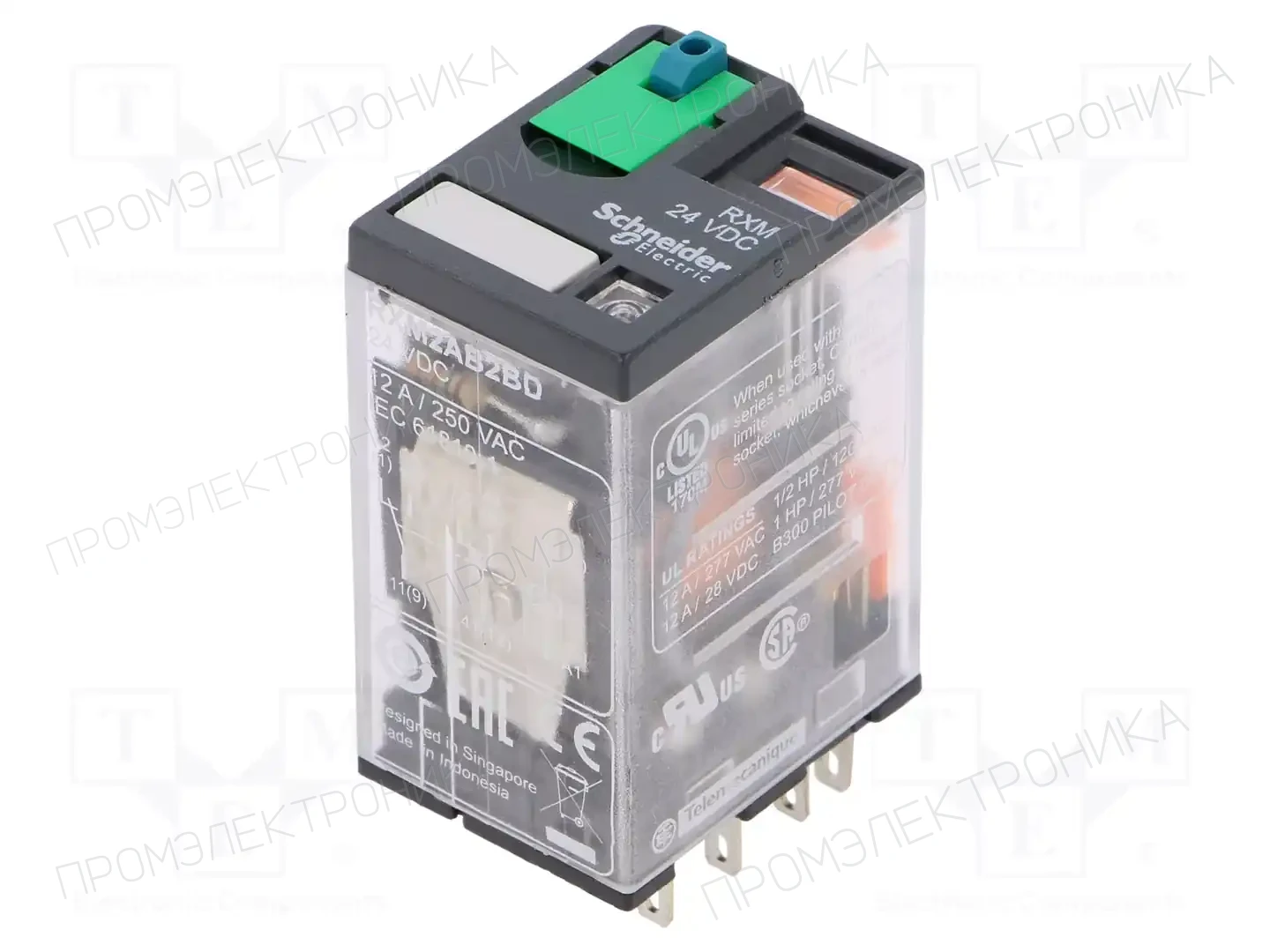 SCHNEIDER ELECTRIC RXM2AB2BD — Реле электромагн. промышленные