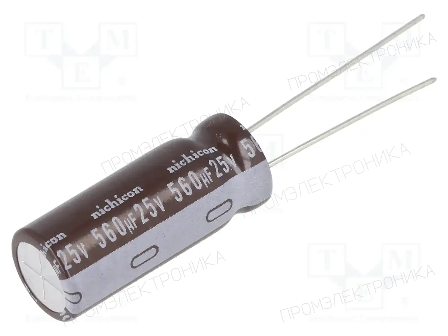 NICHICON UPM1E561MPD — Конденсаторы электролитические THT