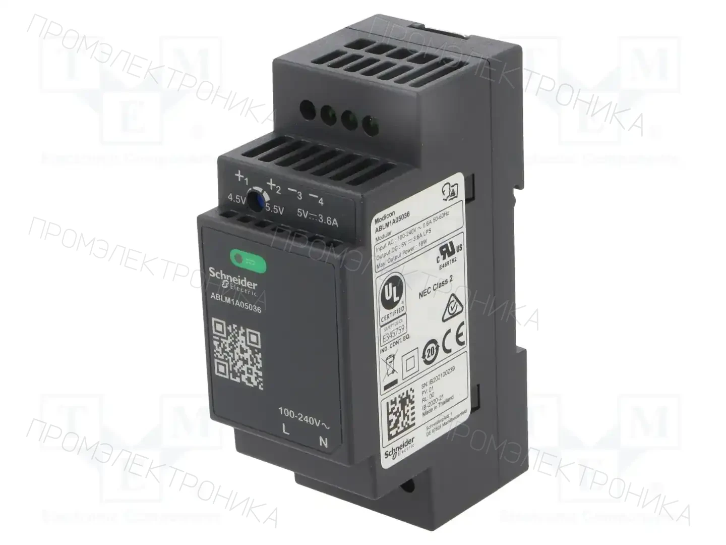 SCHNEIDER ELECTRIC ABLM1A05036 — Блоки питания на DIN-рейку