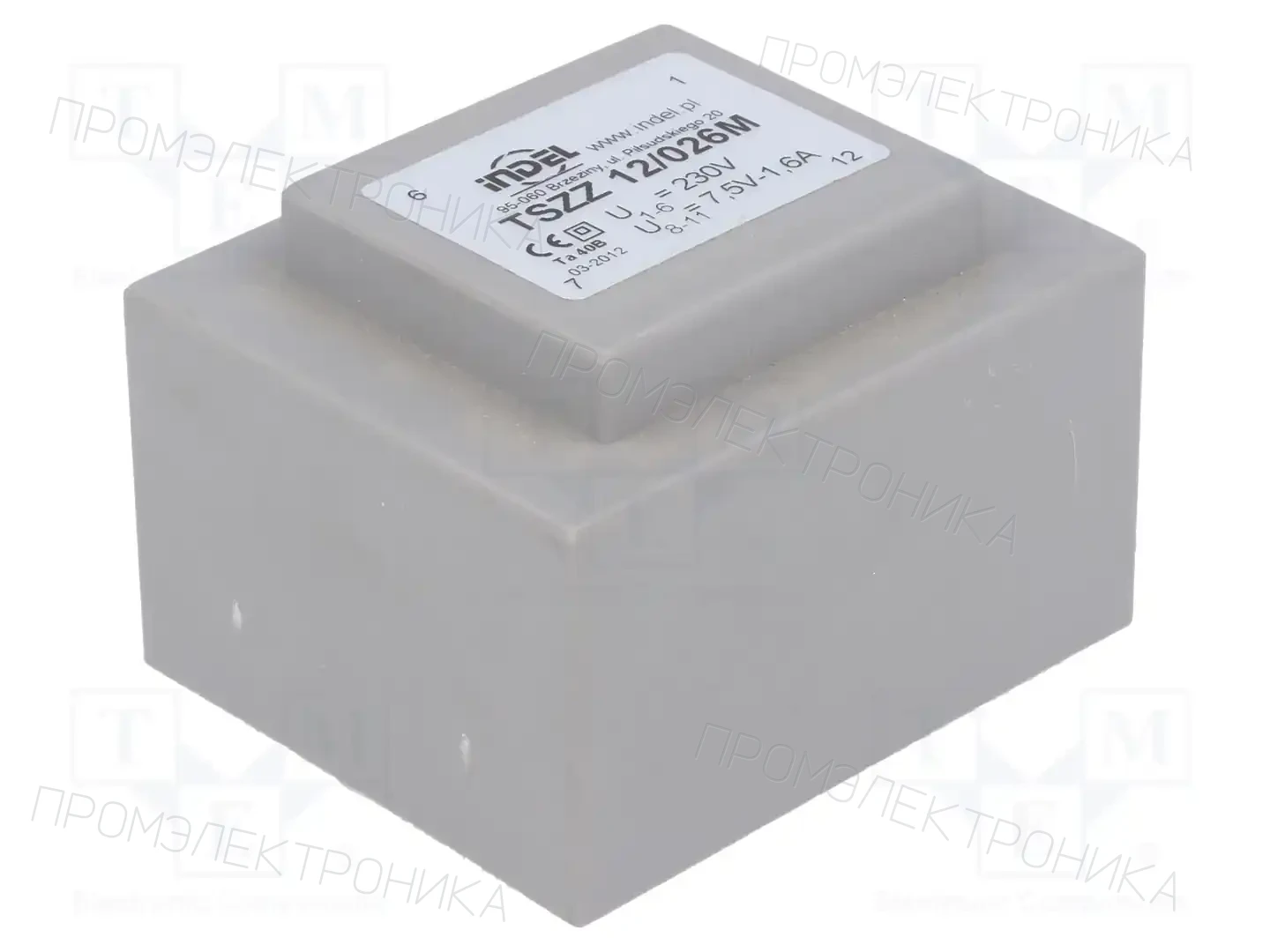 INDEL TSZZ12/026M — Трансформаторы PCB