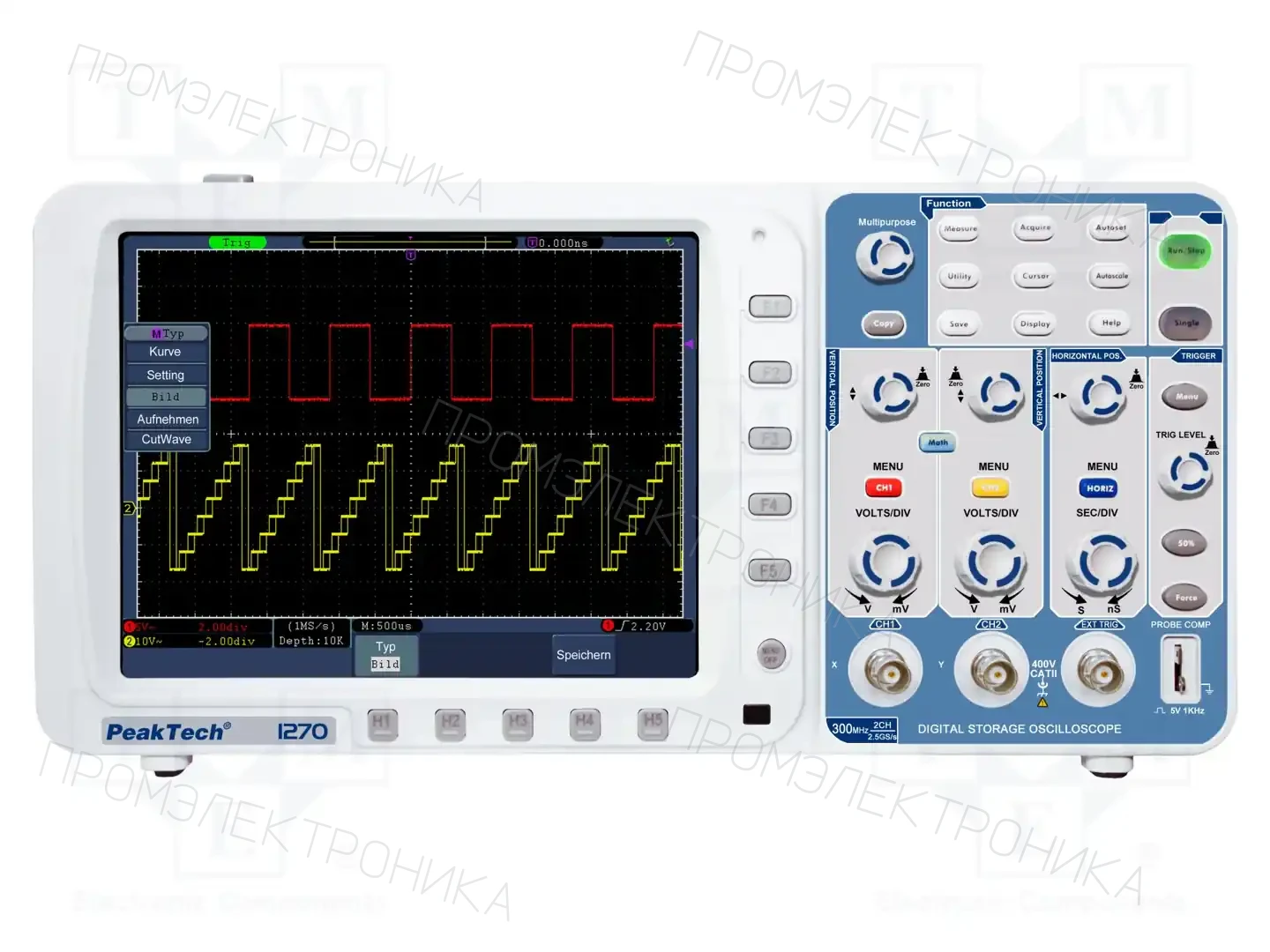 PEAKTECH P 1270 — Осциллоскопы цифровые